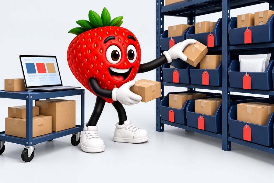 Truskawka BOXi — e-commerce